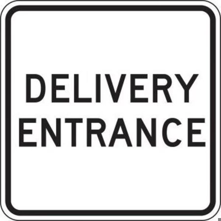 Accuform FACILITY TRAFFIC SIGN 24 X 24 FRR271HP FRR271HP